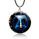 Picture of Mulany MN504 Obsidian Orgone EMF Protection Necklace