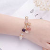 Picture of Mulany MB203 Rutilated Quartz Natural Stone Healing Bracelet