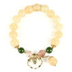 Picture of Mulany MB204 Topaz Stone Jade Charm Healing Bracelet