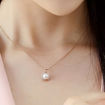 Picture of Mulany NL407 Pearl Pendant Necklace
