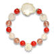 Picture of Mulany MB8002 Red Rutilated Quartz Fox Charm Healing Bracelet