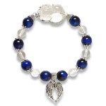 Picture of Mulany MB8059 Blue Tiger Eye With Pixiu Charm Healing Bracelet