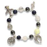Picture of Mulany MB8063 Jade Glow In The Dark Healing Bracelet