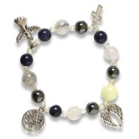 Picture of Mulany MB8063 Jade Glow In The Dark Healing Bracelet