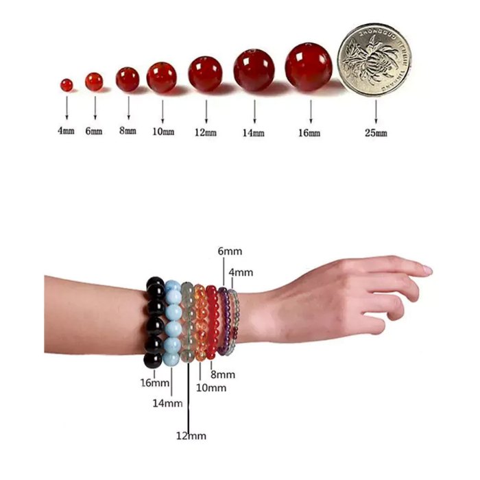 Picture of Mulany MB7004 Silver Rutilated Quartz Healing Bracelet