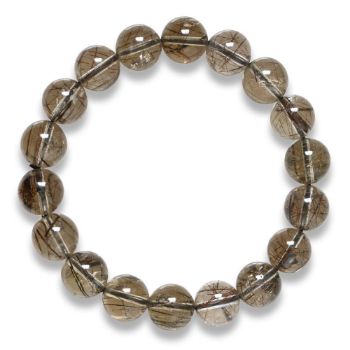 Picture of Mulany MB7005 Black Rutilated Quartz Healing Bracelet