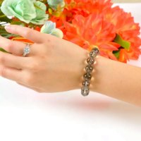 Picture of Mulany MB7005 Black Rutilated Quartz Healing Bracelet