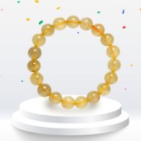 Picture of Mulany MB7006 Golden Rutilated Quartz Healing Bracelet