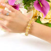 Picture of Mulany MB7006 Golden Rutilated Quartz Healing Bracelet