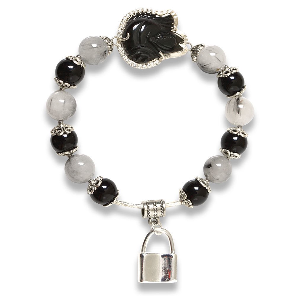 Hình ảnh Vòng Tay Mulany MB8010 Ưu Linh Thạch Và Charm Tỳ Hưu