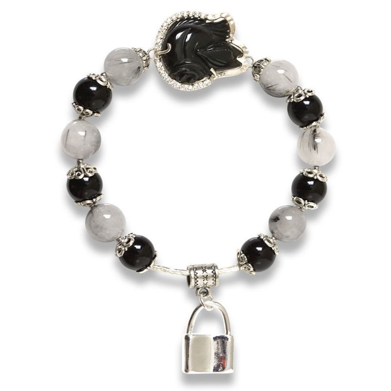 Hình ảnh Vòng Tay Mulany MB8010 Ưu Linh Thạch Và Charm Tỳ Hưu