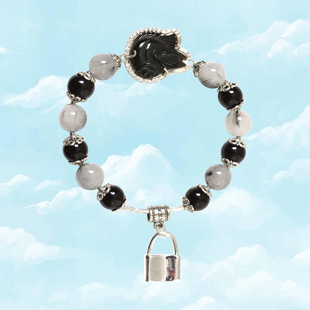 Hình ảnh Vòng Tay Mulany MB8010 Ưu Linh Thạch Và Charm Tỳ Hưu