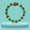 Picture of Mulany MB8013 Green Jade With Pixiu Charm Healing Bracelet