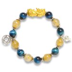 Picture of Mulany MB8024 Rutilated Quartz With Pixiu Charm Healing Bracelet