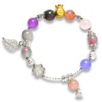 Hình ảnh Vòng Tay Mulany MB8055 Đá Thiên Nhiên Với Charm Bạc