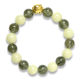 Picture of Mulany MB8069 Glow In Dark Jade and Rutilated Quartz Healing Bracelet