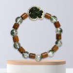 Picture of Mulany MB9001 Agarwood With Fox Charm Healing Bracelet