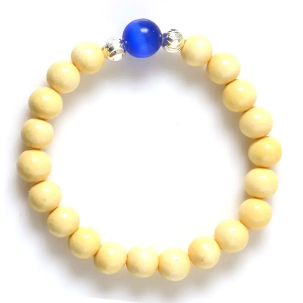Picture of Mulany MBK8009 Mulberry & Natural Stone Kids Healing Bracelet
