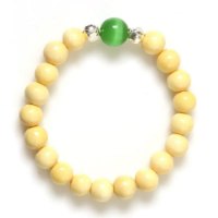 Hình ảnh Vòng Tay Phong Thủy Trẻ Em MBK8009 Dâu Tằm Với Charm Đá