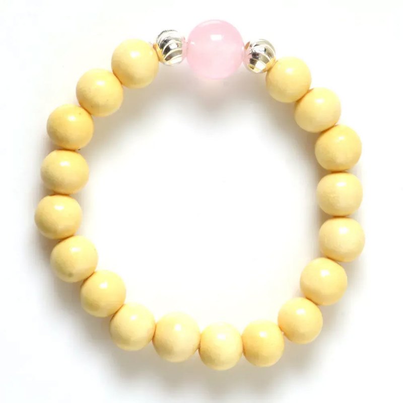 Hình ảnh Vòng Tay Phong Thủy Trẻ Em MBK8009 Dâu Tằm Với Charm Đá