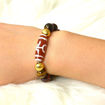Picture of Mulany MB8025 Tiger Eye Stone With Dzi Charm Healing Bracelet