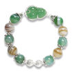 Picture of Mulany MB8073 Natural Agate With Pixiu Charm Healing Bracelet