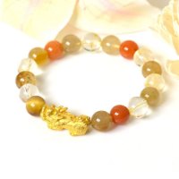 Hình ảnh Vòng Tay Mulany MB8020 Đá Thiên Nhiên Với Charm Tỳ Hưu