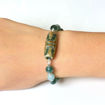 Picture of Mulany MB8021 Jade Stone With Dzi Charm Healing Bracelet