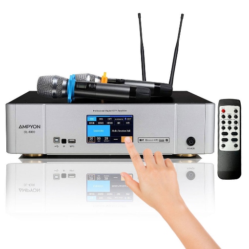 Ampyon DL-4000 Amplifier With Touchscreen LCD