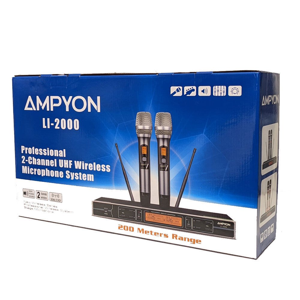 Picture of Ampyon LI-2000 UHF Wireless Microphone