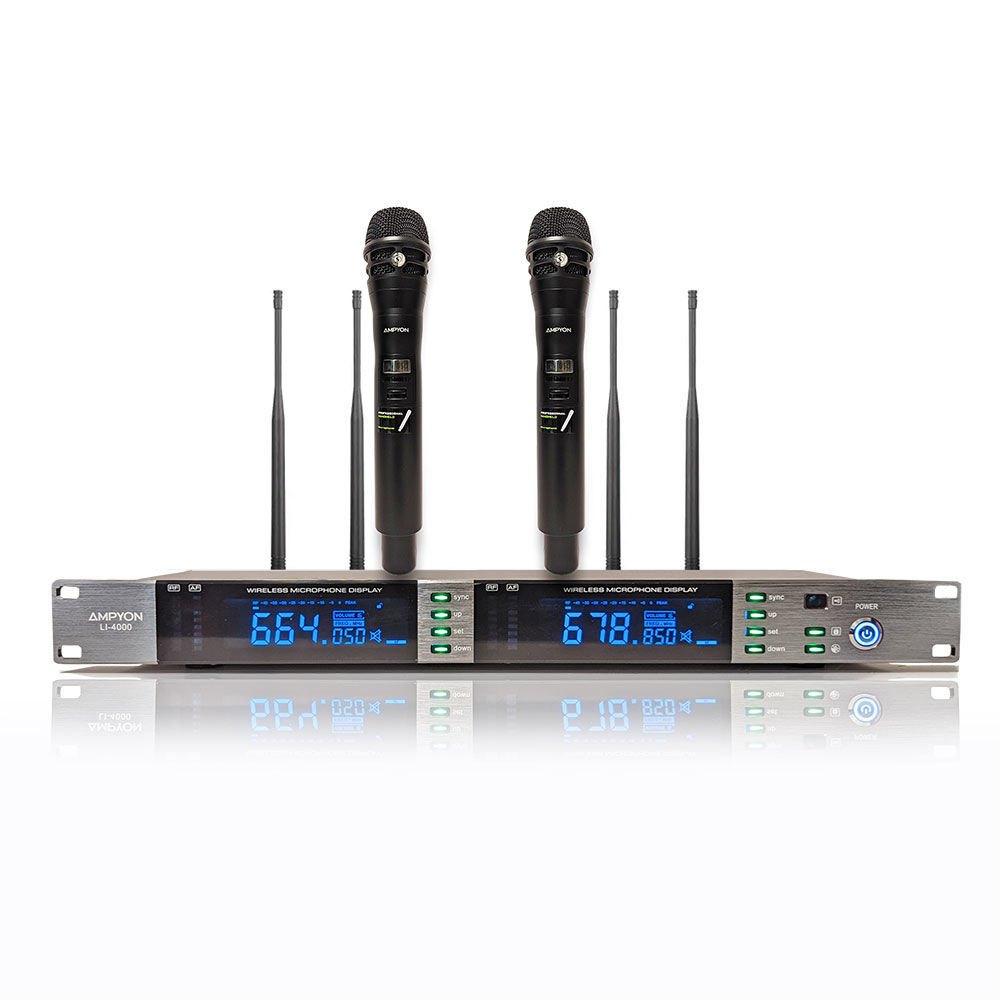 Hình ảnh Micro Không Dây Ampyon LI-4000