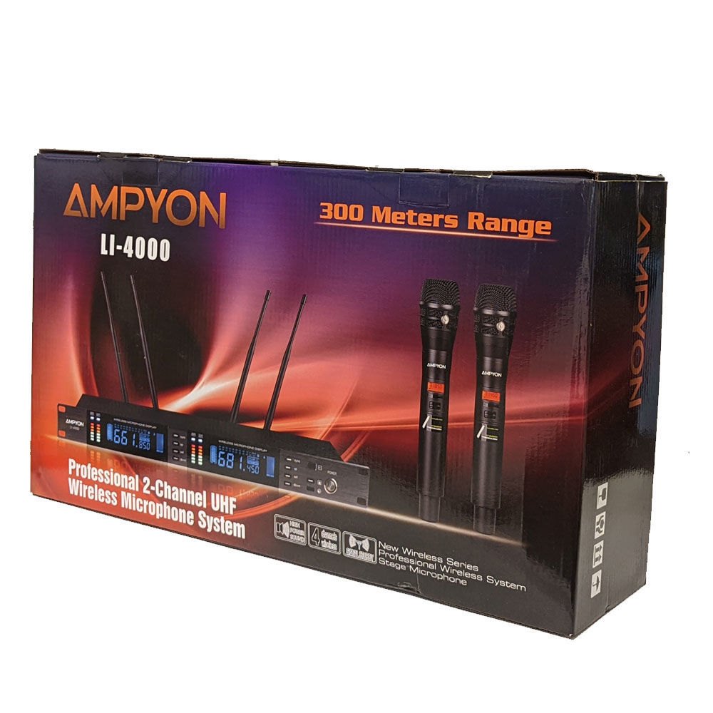 Hình ảnh Micro Không Dây Ampyon LI-4000