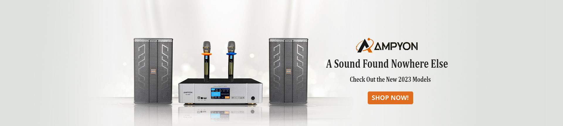 Ampyon 4000 watt digital karaoke system