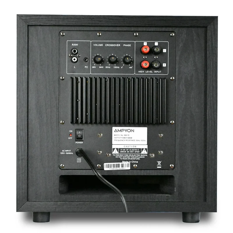 Picture of Ampyon SW-10 10 Inch Powered Subwoofer