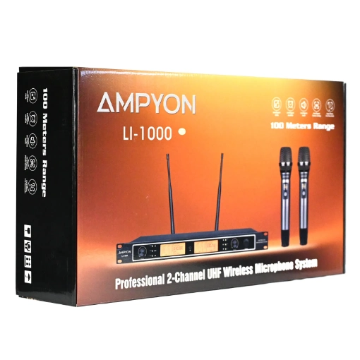 Picture of Ampyon LI-1000 UHF Wireless Microphone