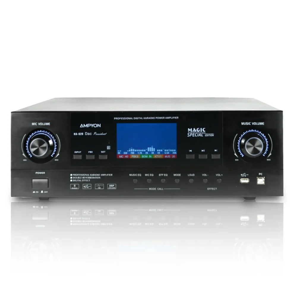 Hình ảnh Ampli Karaoke Hybrid Ampyon HA-620