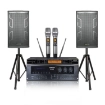 Picture of Ampyon Karaoke System #06 - 4000 Watts - Analog Amplifier - Bluetooth, Optical Inputs