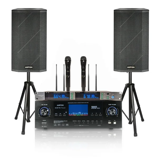 Hình ảnh Ampyon Pro AKS-502 – Dàn Karaoke Hybrid Tinh Chỉnh Chuyên Sâu