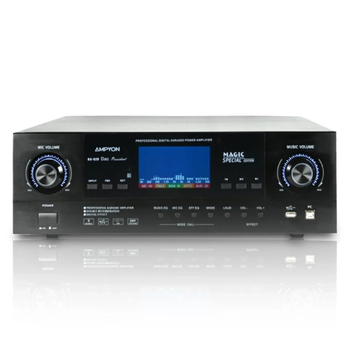 Picture of Ampyon Karaoke System #14 - 6000 Watt - Hybrid Mixing Amplifier - Bluetooth, HDMI, Optical Inputs