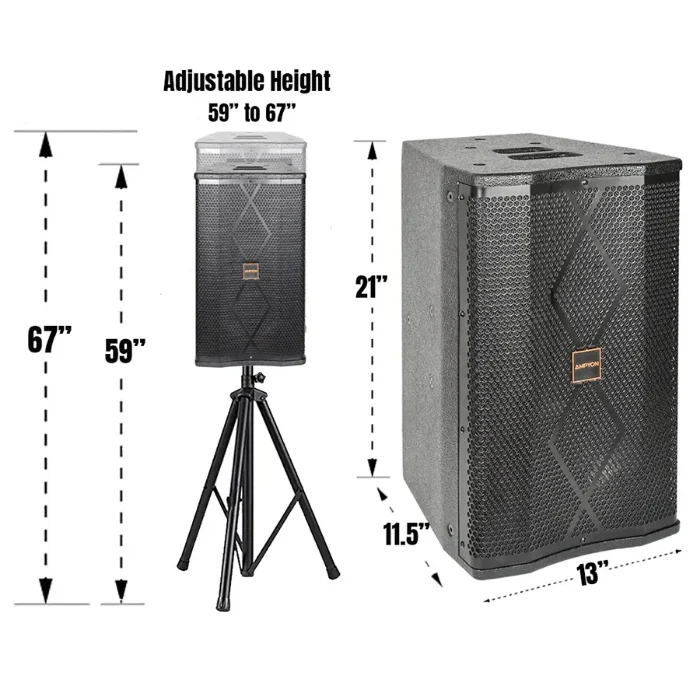 Picture of Ampyon LS-10  Professional Karaoke Speaker