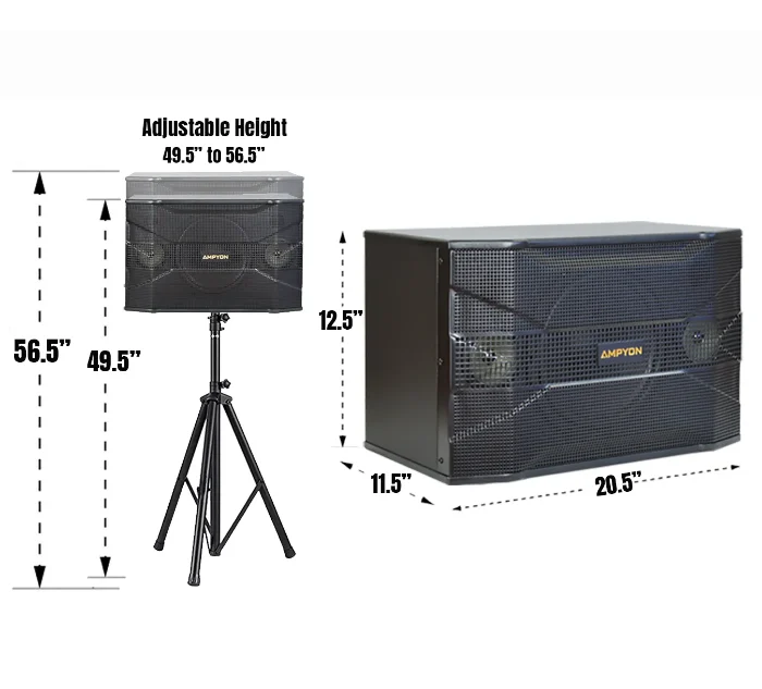 Picture of Ampyon KSX-10 Karaoke Speaker