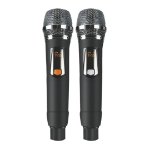 Pair of Ampyon Starbox III wireless handheld microphones