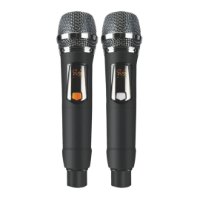 Pair of Ampyon Starbox III wireless handheld microphones