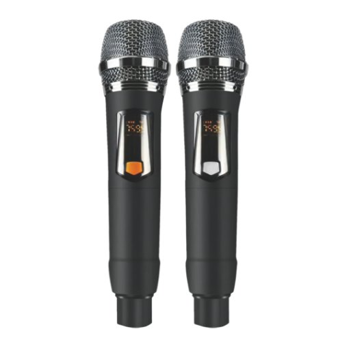 Pair of Ampyon Starboks III wireless handheld microphones