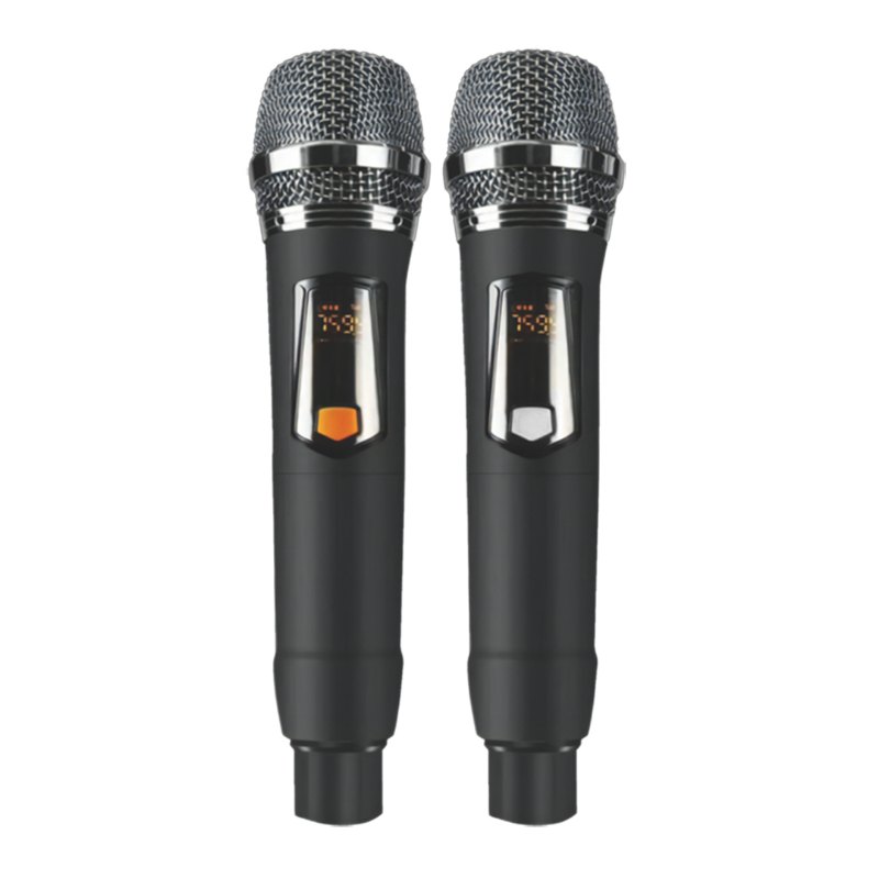 Pair of Ampyon Starbox III wireless handheld microphones