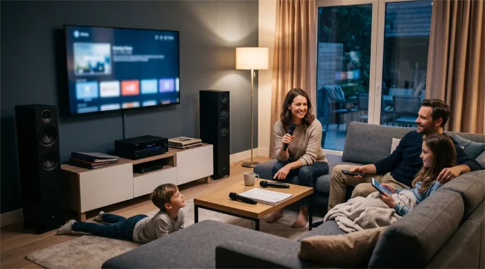 Picture of Karaoke System vs Home Theater: Which Is Better for Singing at Home?
