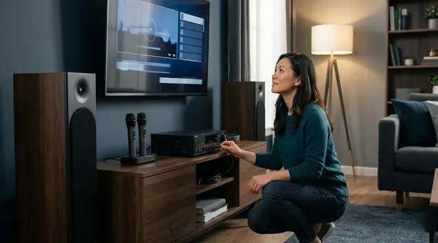 Picture of No Sound From TV to Karaoke System: Step-by-Step Fix