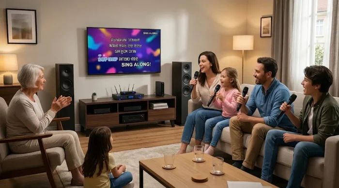 Picture of 2-Mic vs 4-Mic Karaoke Systems: Which Is Better for Home?
