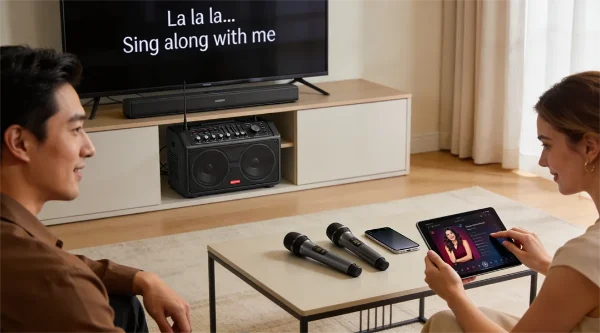 Picture of How to Connect Karaoke to a Phone or Tablet