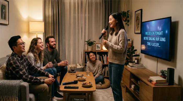 Picture of Small-Space Karaoke Party Ideas for Apartments and Cozy Living Rooms